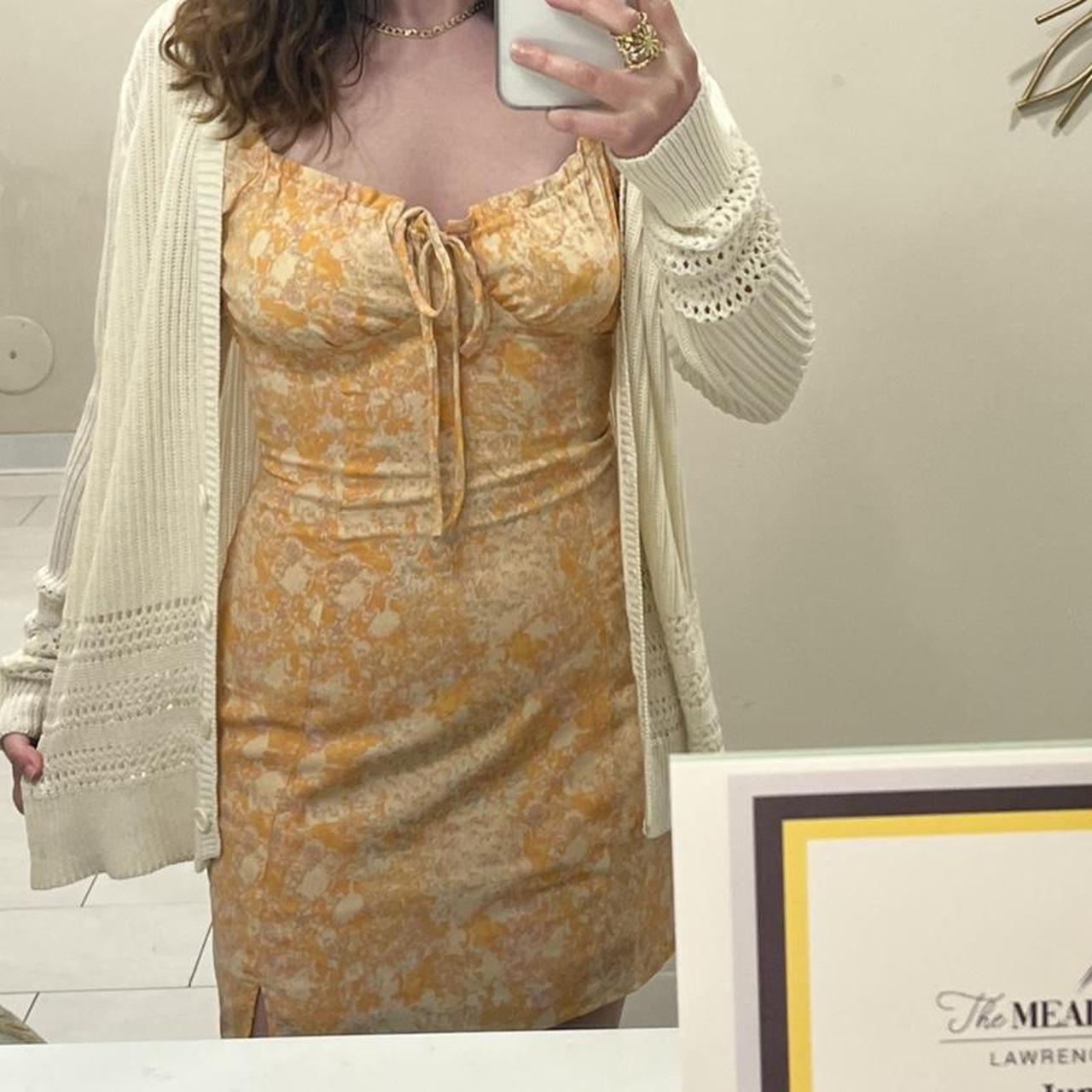 Nordstrom Women's Orange Dress Depop