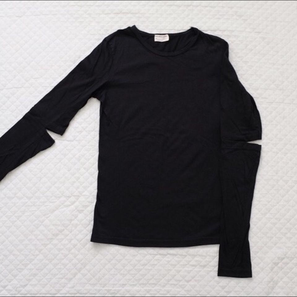 Helmut lang elbow cut out clearance sweater