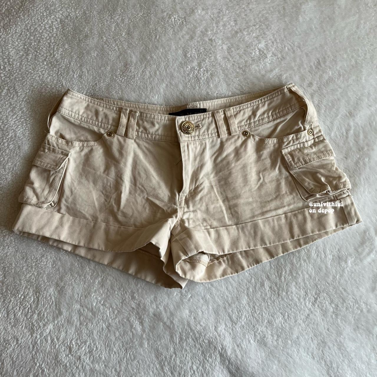 Cargo style mini shorts ♡ Labeled a medium, prob... - Depop