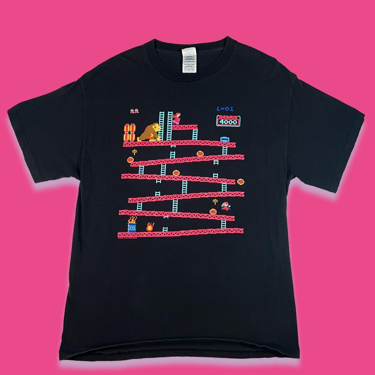 Nintendo Men's Black T-shirt | Depop