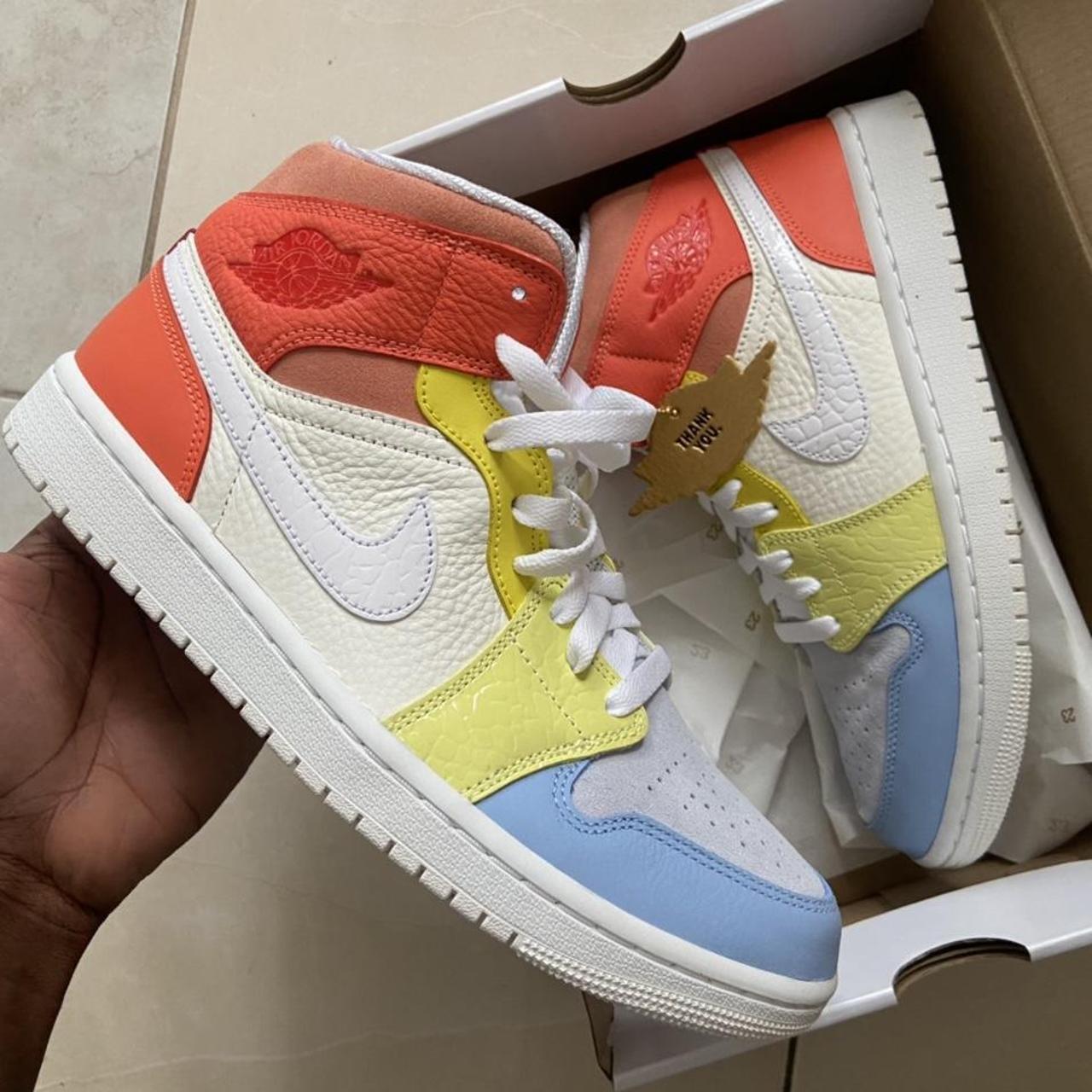 Peach pink Women's Puma Axel ZX Fashion Sneakers..Pink/Peach/Mint Leaf..Size