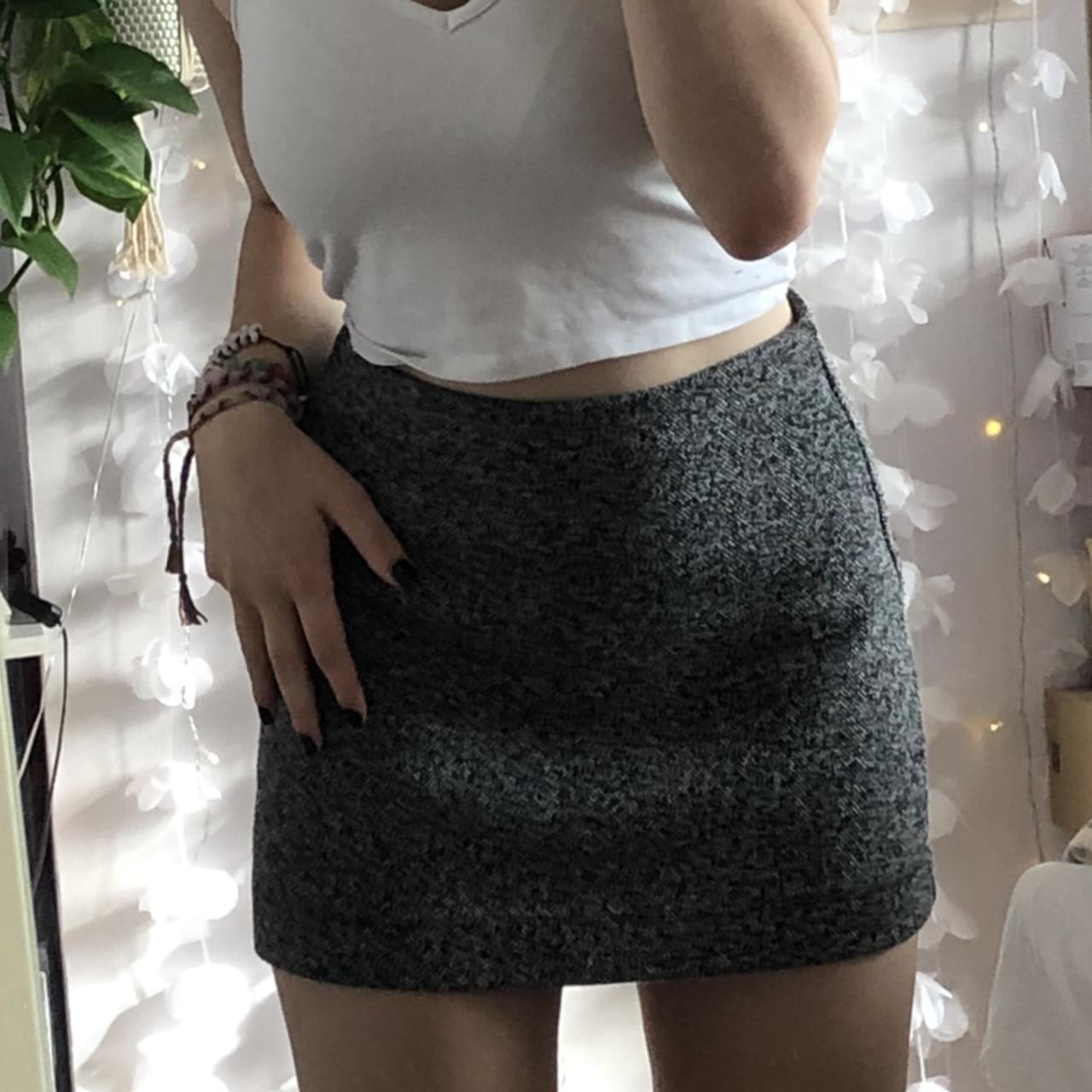 Grey skirt clearance topshop