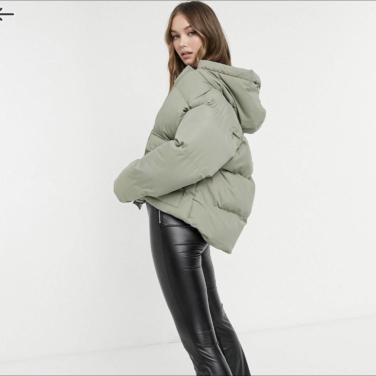 threadbare tulip hooded puffer coat