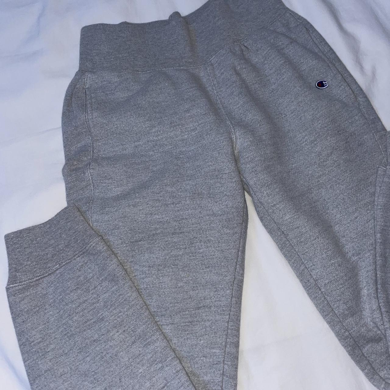 Champion Women's Grey Joggers-tracksuits | Depop