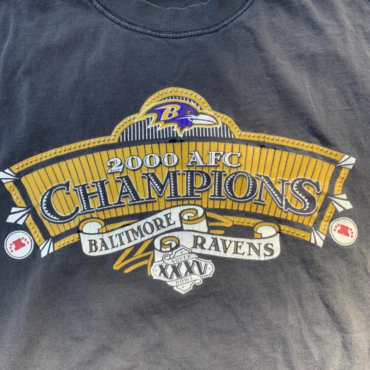 Vintage Baltimore Ravens Super Bowl Champions Shirt - Depop