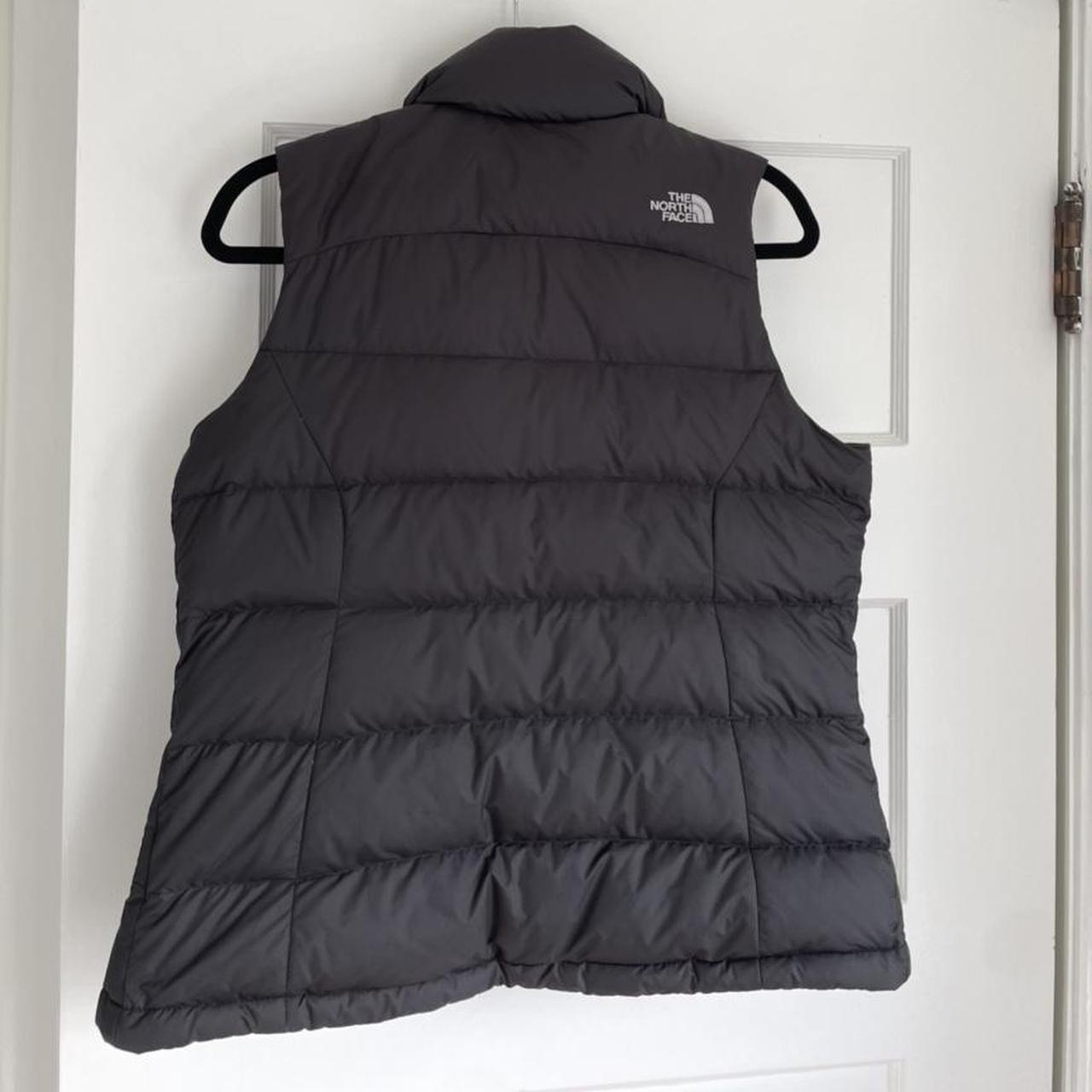 The North Face womens Nuptse puffer vest, black size... - Depop