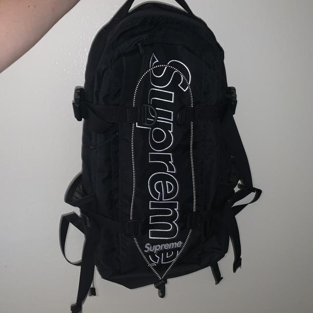 Backpack supreme cheap fw18