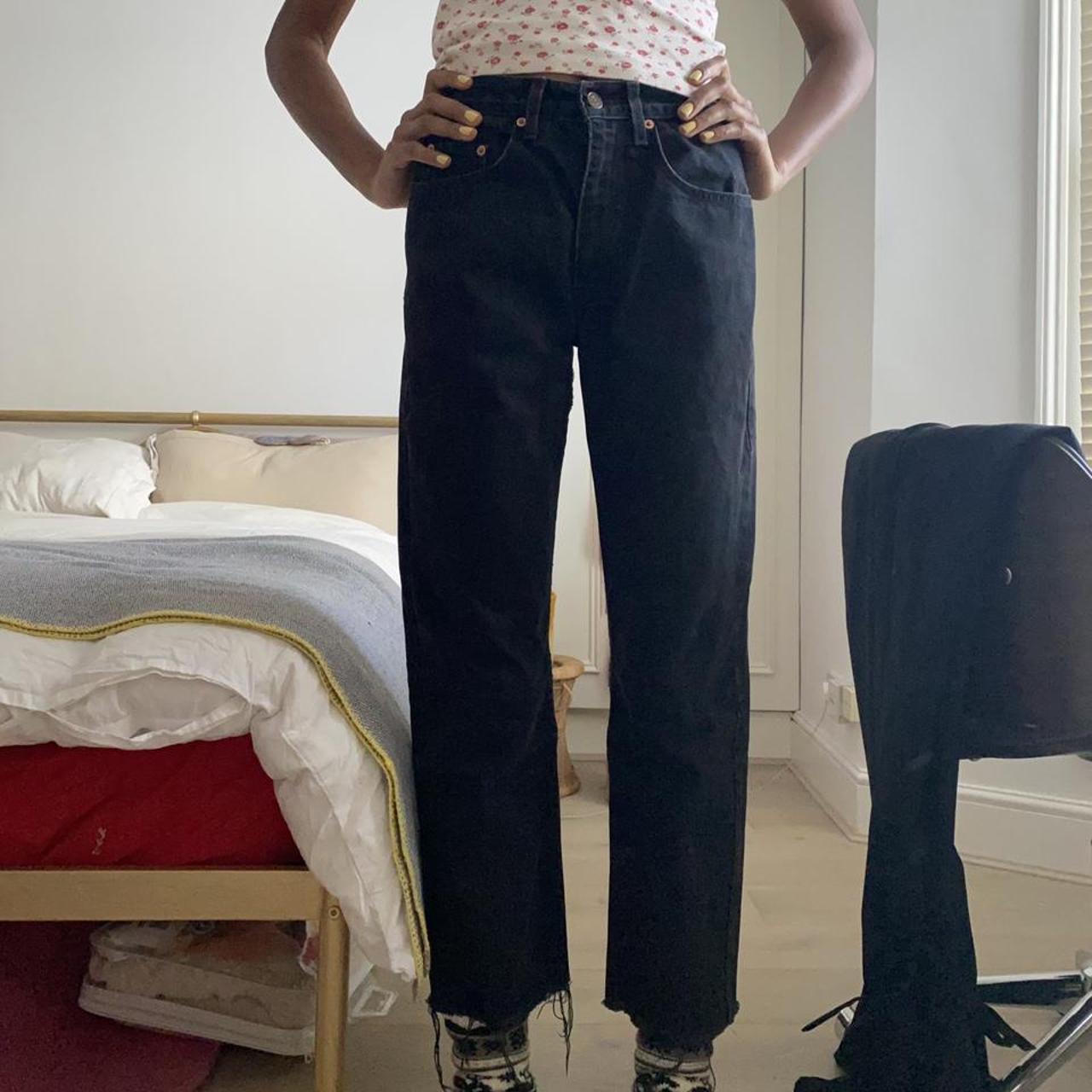 Lévis 615 w30l30 Vintage black jeans Unisex - Depop