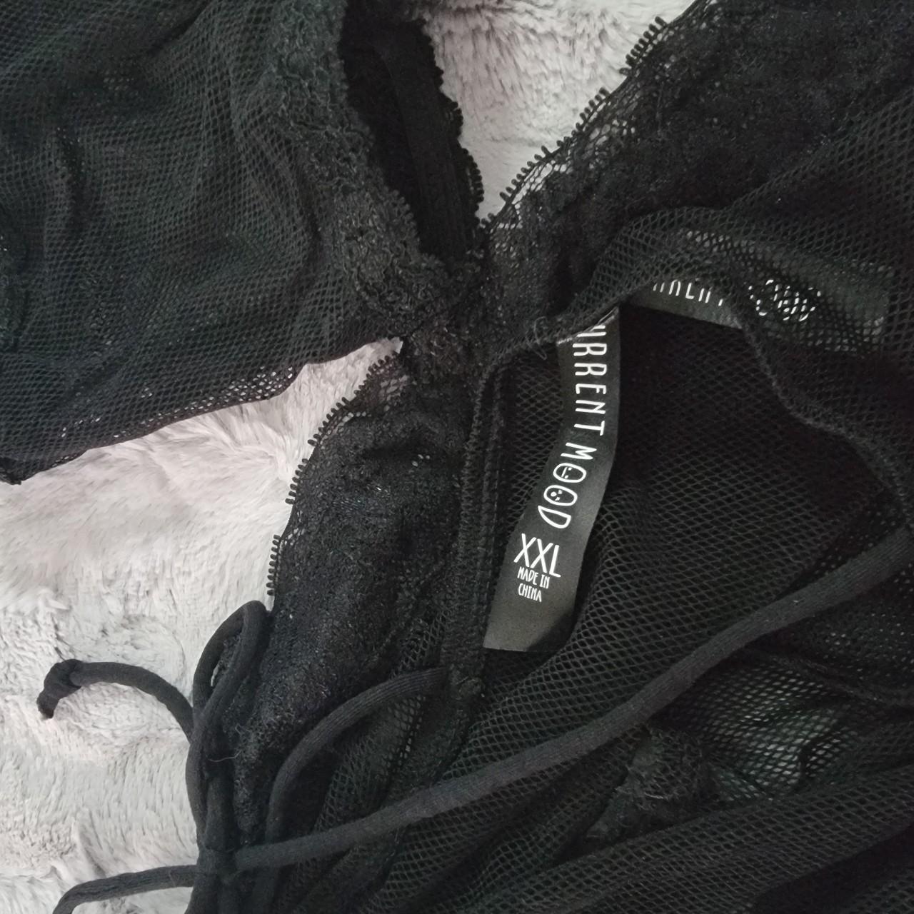 Dolls Kill Women's Black Bra | Depop