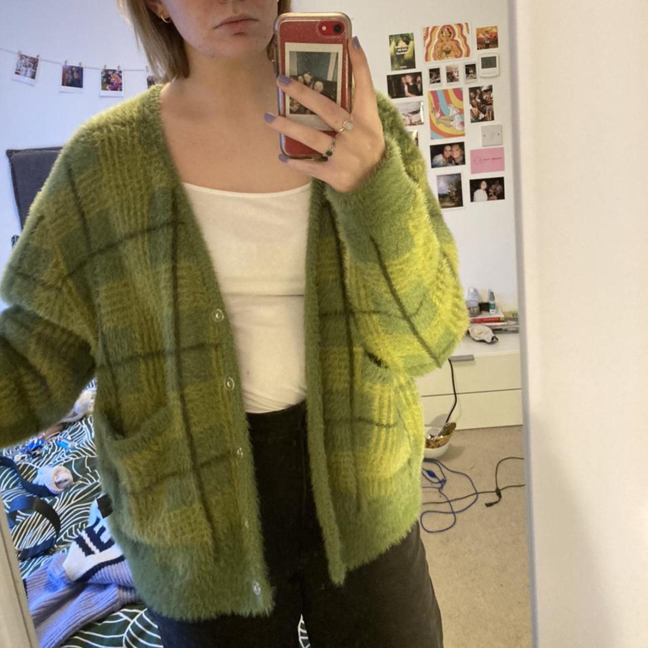 unif ty cardigan green