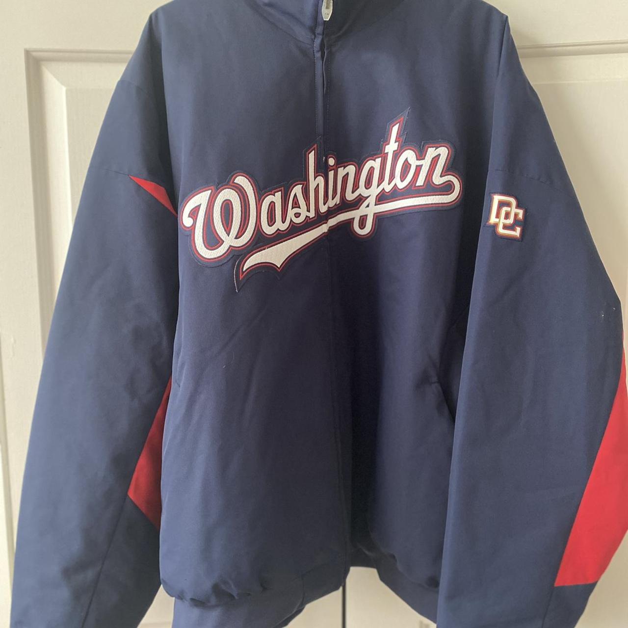 Men's Washington Nationals Majestic Red/Navy Authentic Collection