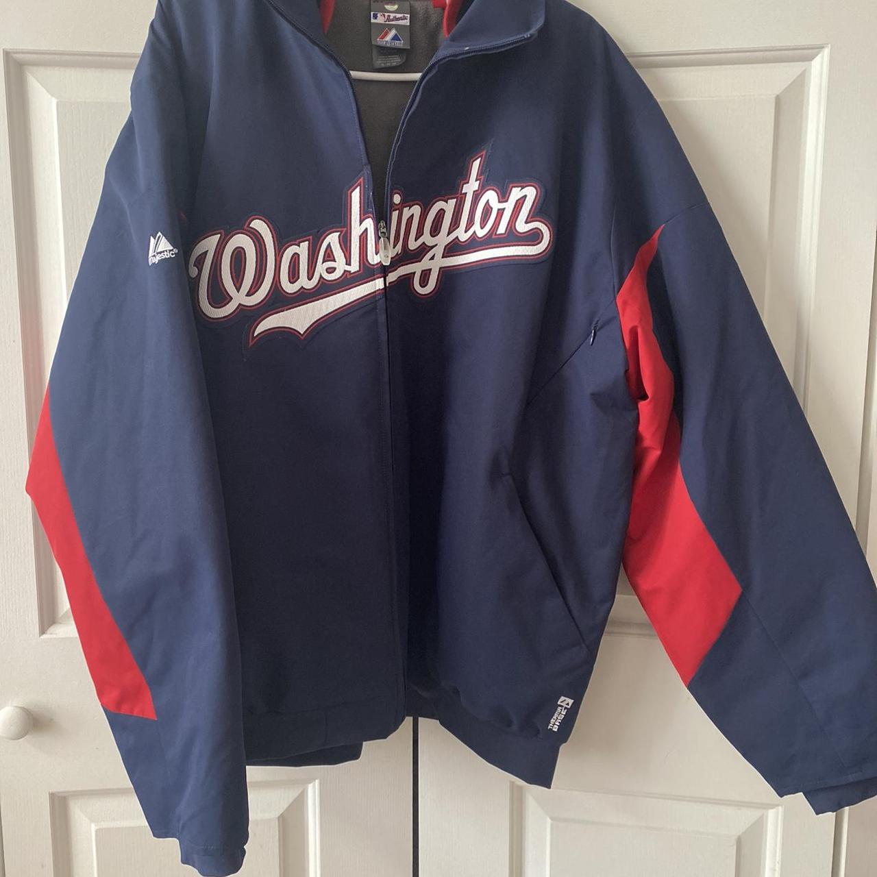 Men's Washington Nationals Majestic Red/Navy Authentic Collection