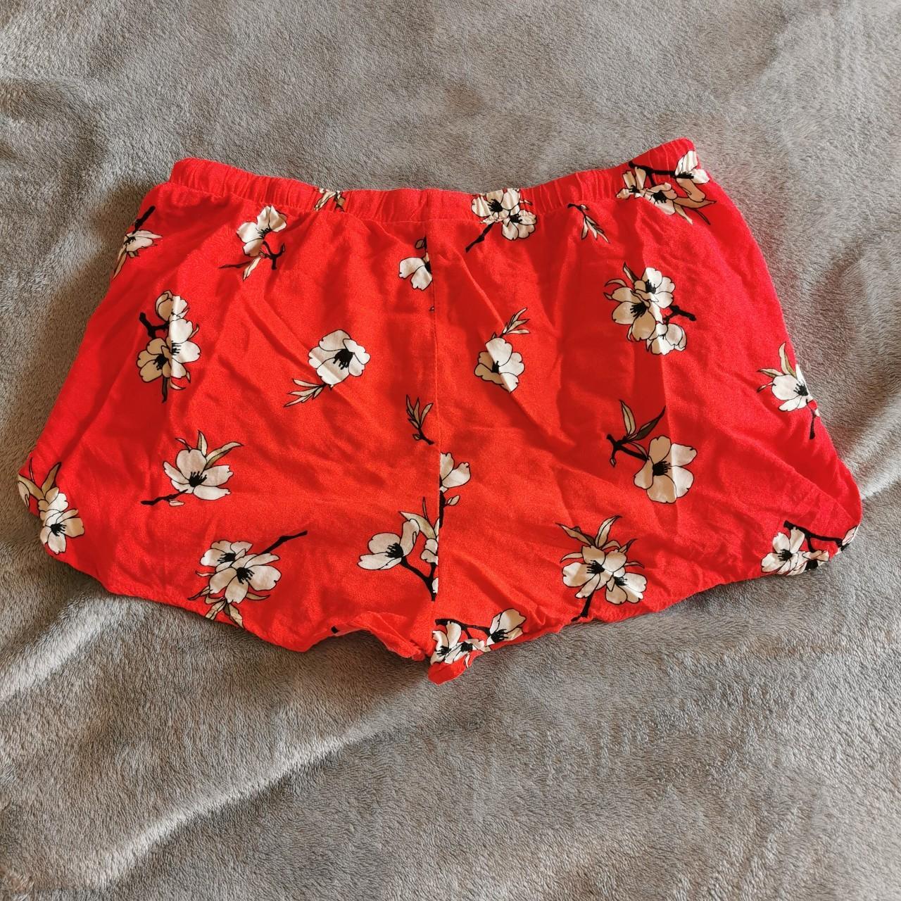 Red shorts best sale womens primark