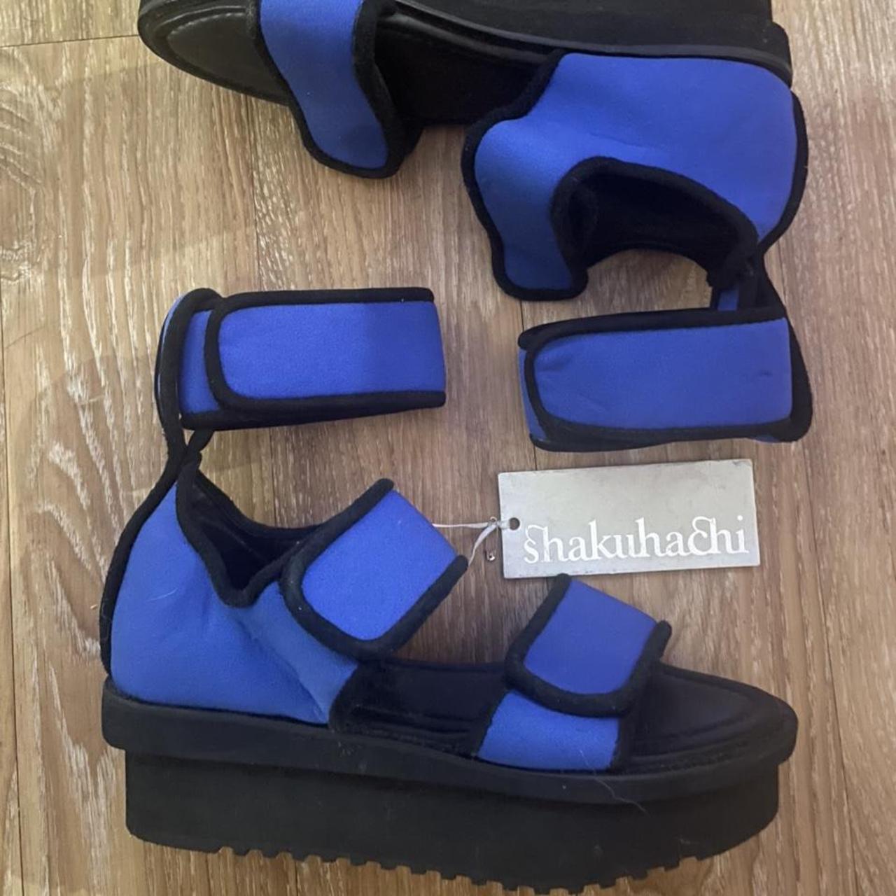 Shakuhachi blue neoprene sandals Brand new with... Depop
