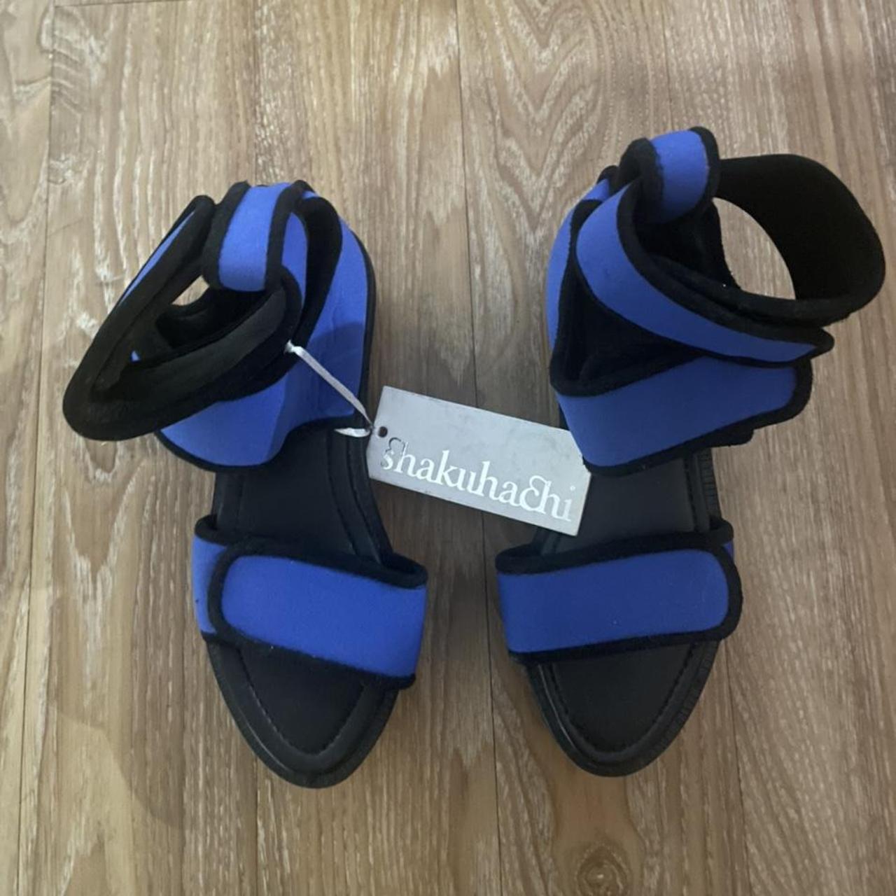 Shakuhachi blue neoprene sandals Brand new with... Depop