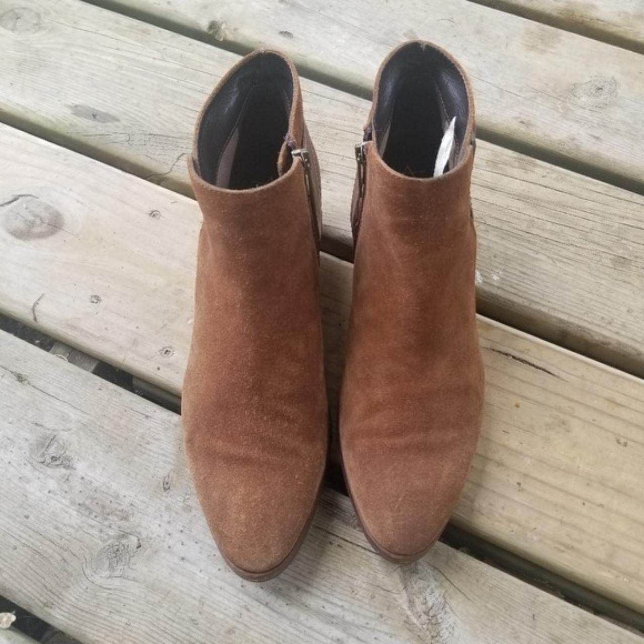 Aquatalia Farin Suede Weatherproof Ankle Boot A Depop