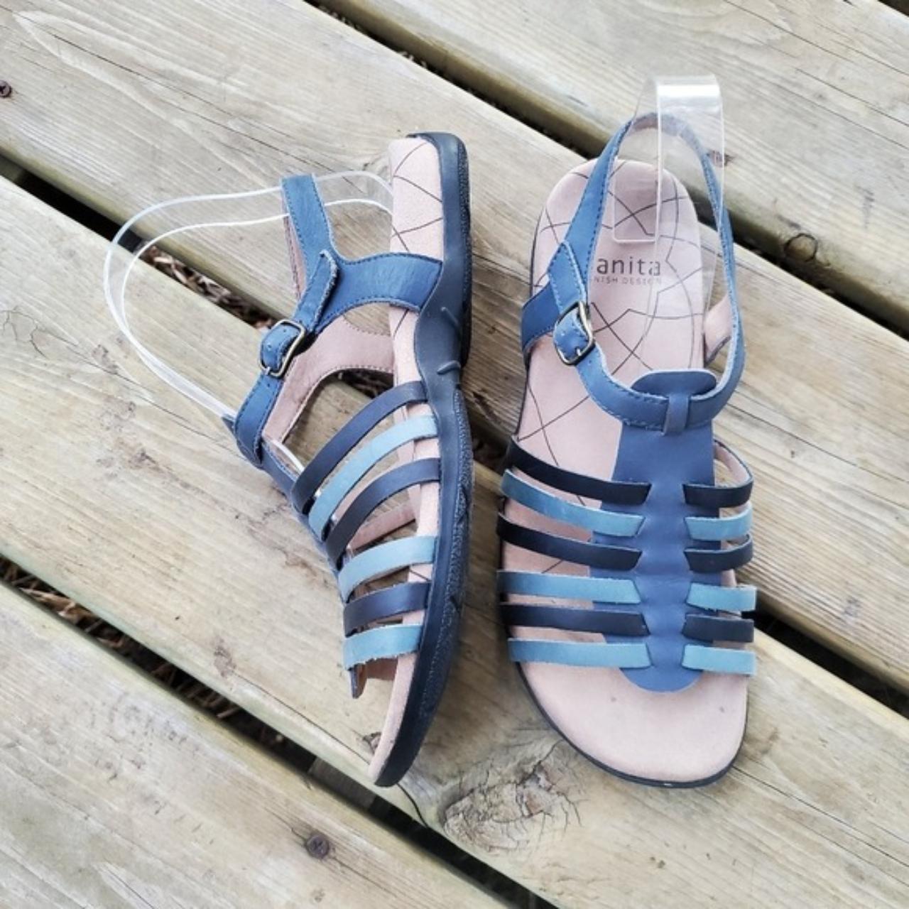 Product Image 1 - Sanita Cadence Blue leather Strappy