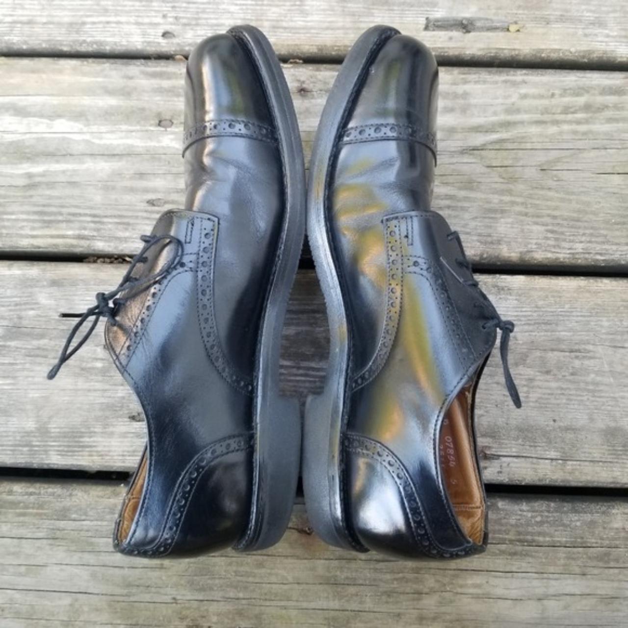 Allen Edmonds Benton Cap Toe Oxfords Brogue Black. Depop