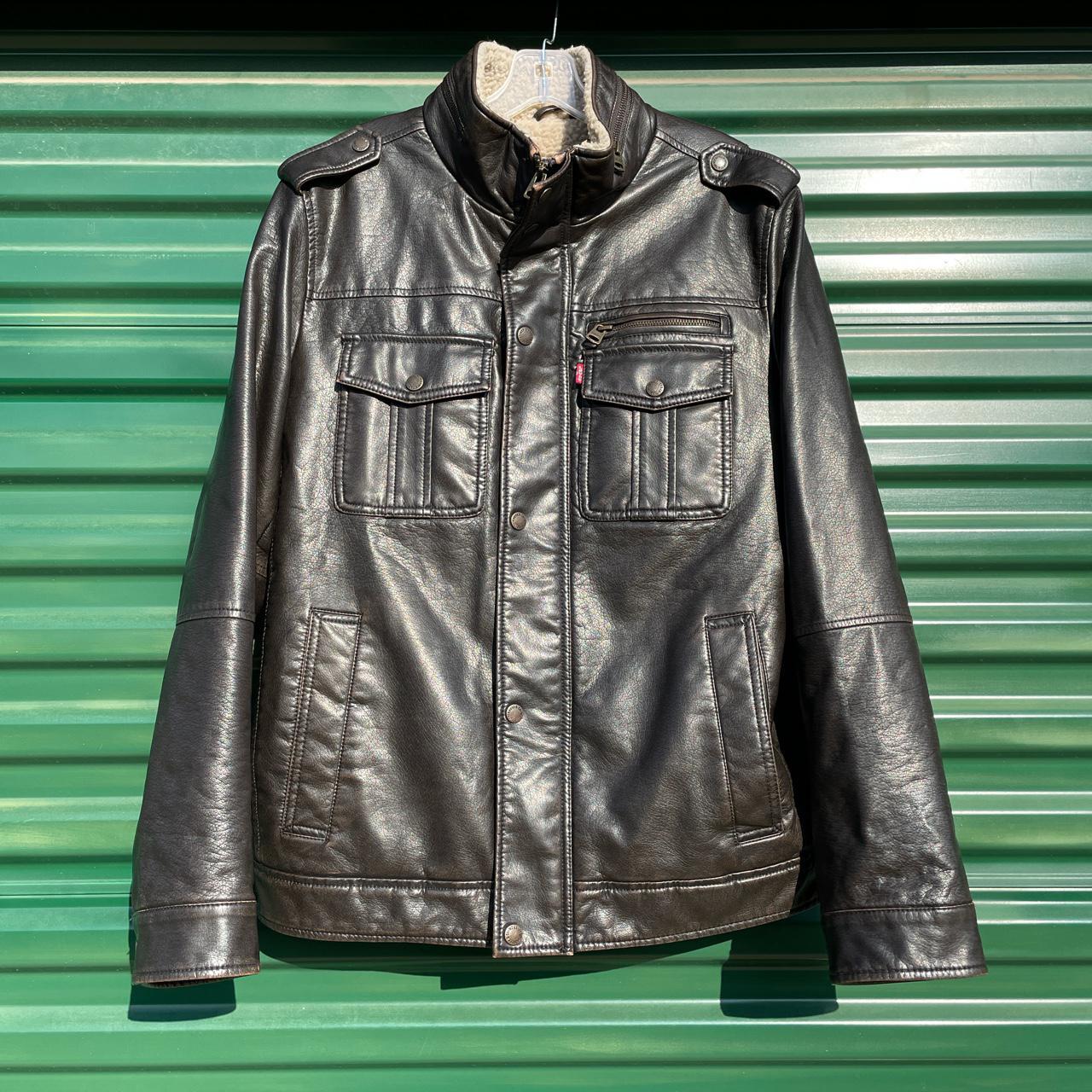 levis leather jacket 54163