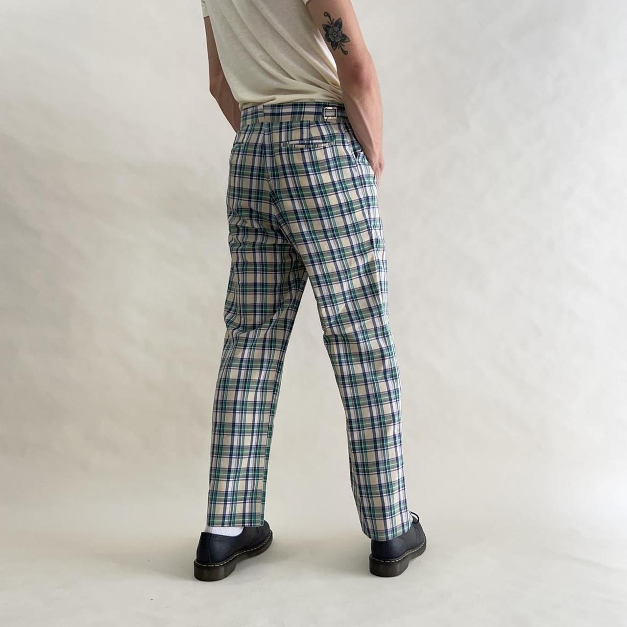 Haggar best sale plaid pants