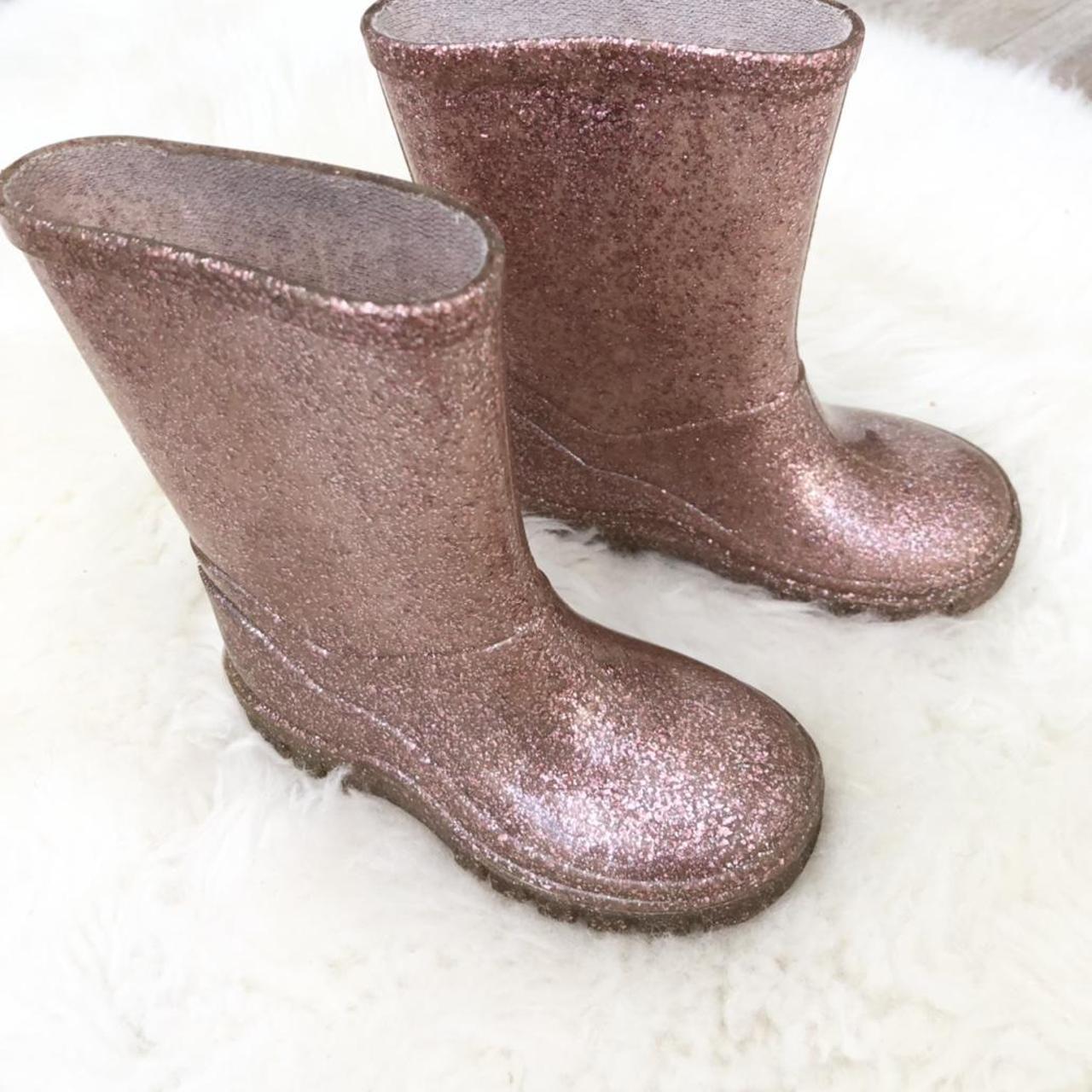 Rain Boots Rose Gold Snow Boots Rain Boots Rose Gold Wellies Rose