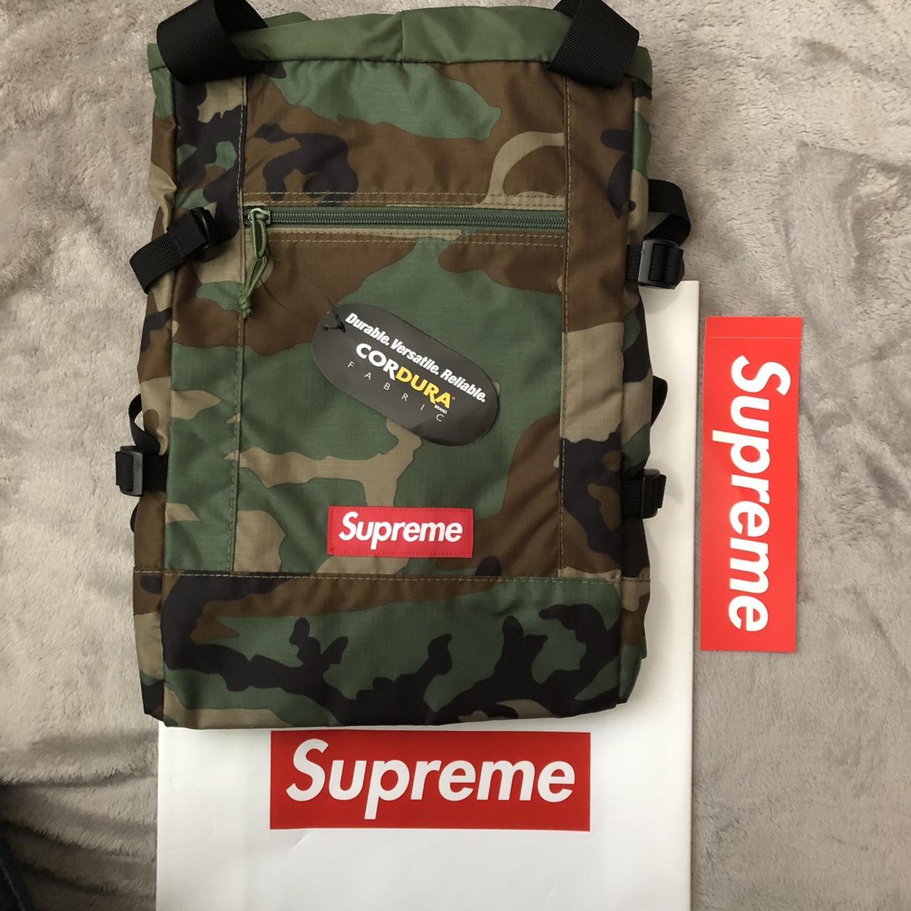 New Supreme Tote Backpack 🎒 ‼️ 100% authentic - Depop