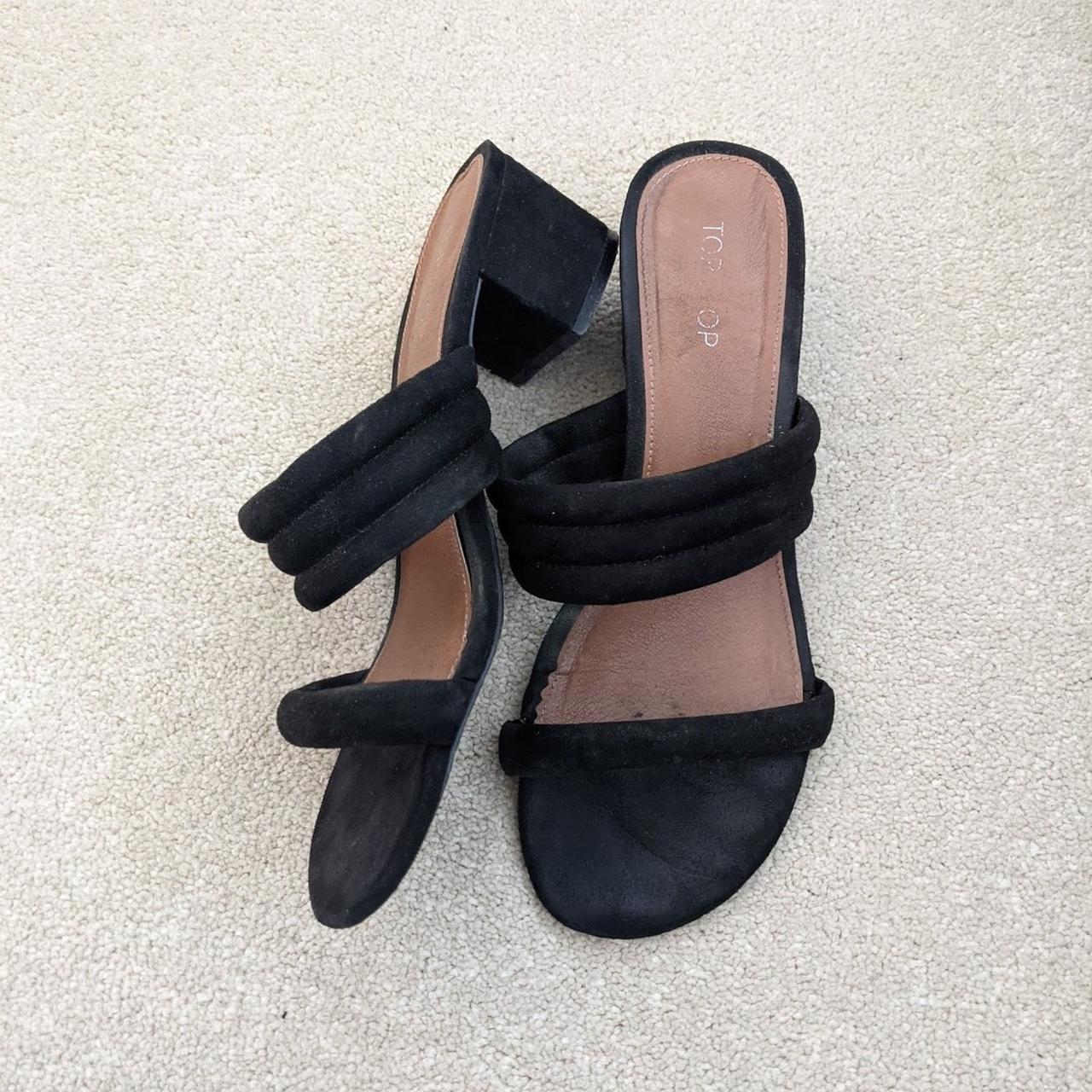 Topshop sandals Topshop heels Topshop black... - Depop