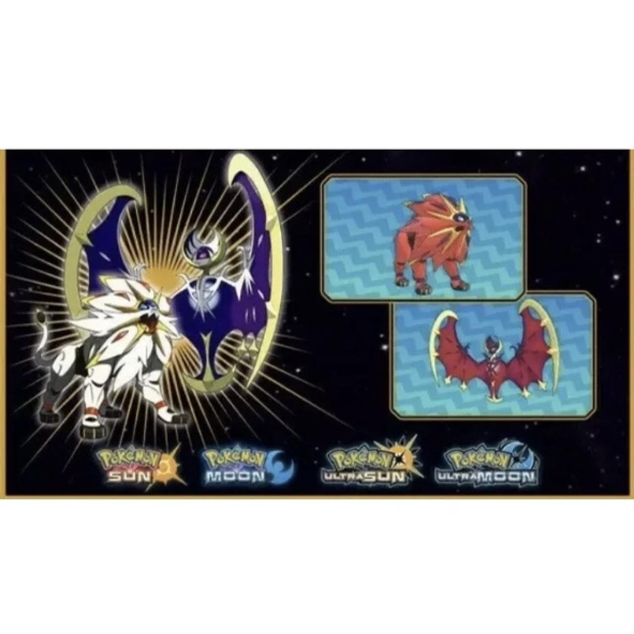 Shiny Solgaleo Or Shiny Lunala PAL Code Pokemon - Depop
