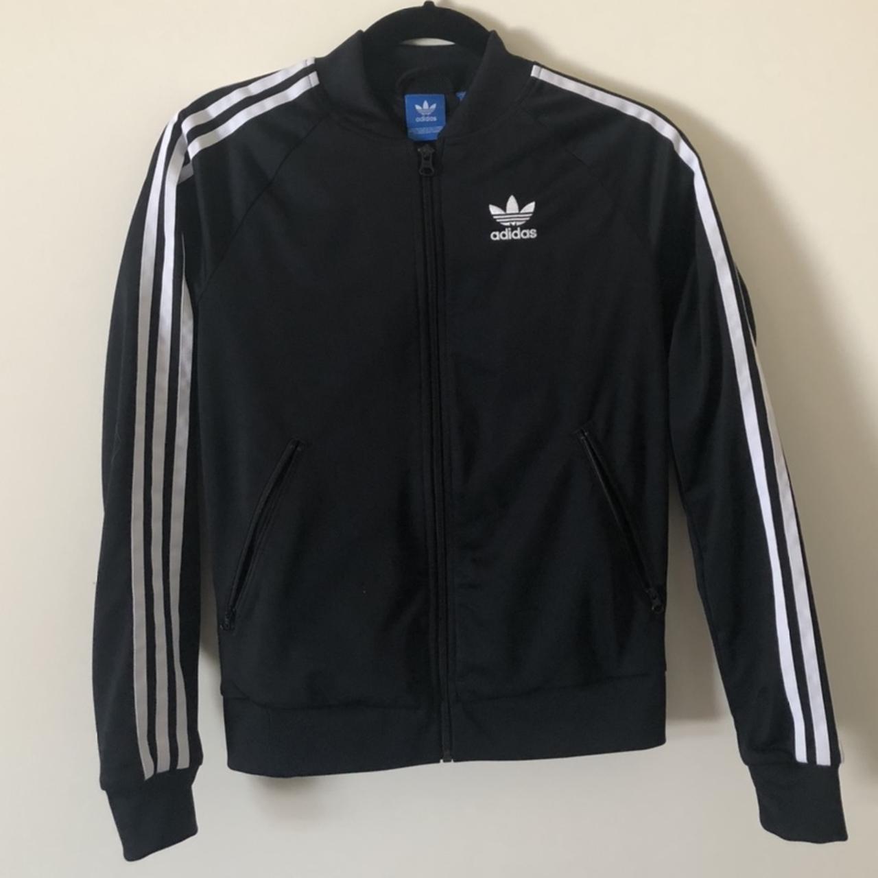 Women's Adidas zip up. Only worn once, in really... - Depop