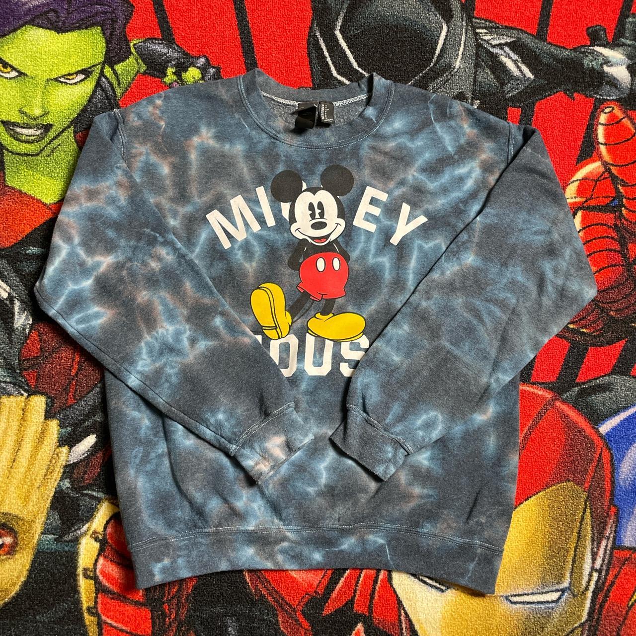 Tie dye mickey online sweatshirt