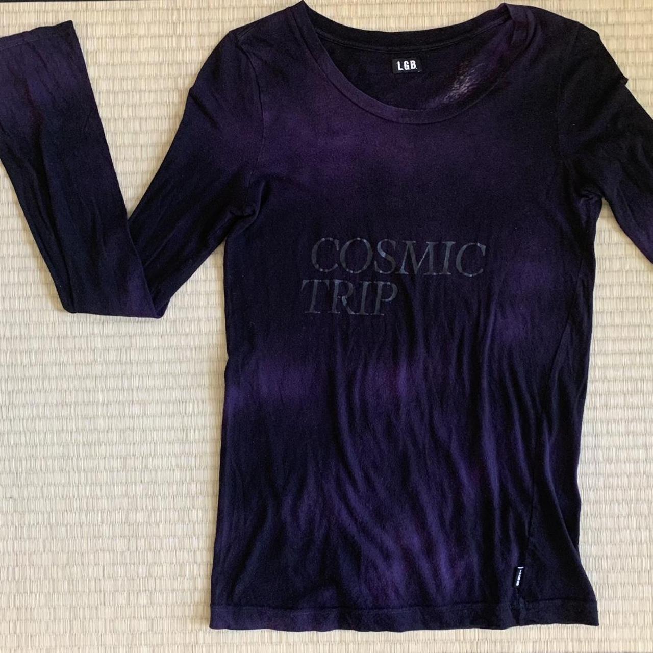 Rick Owens Women's Black and Purple T-shirt (4)