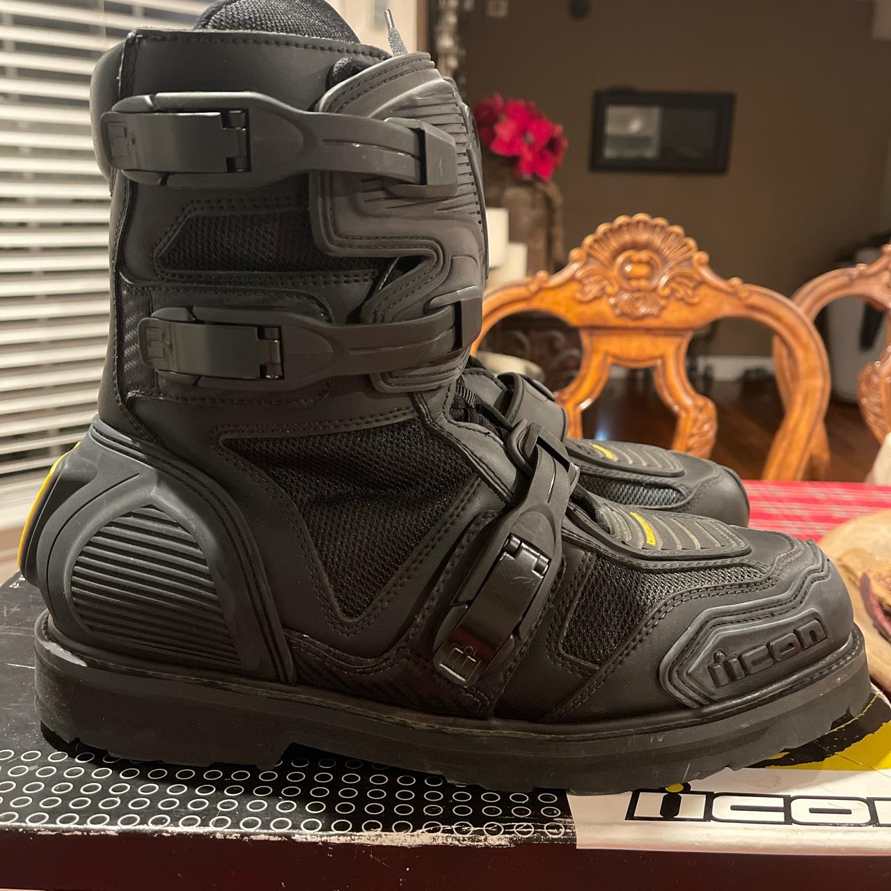 Icon Field Armor 2 Boots Black | Icon Mens Street Boots at