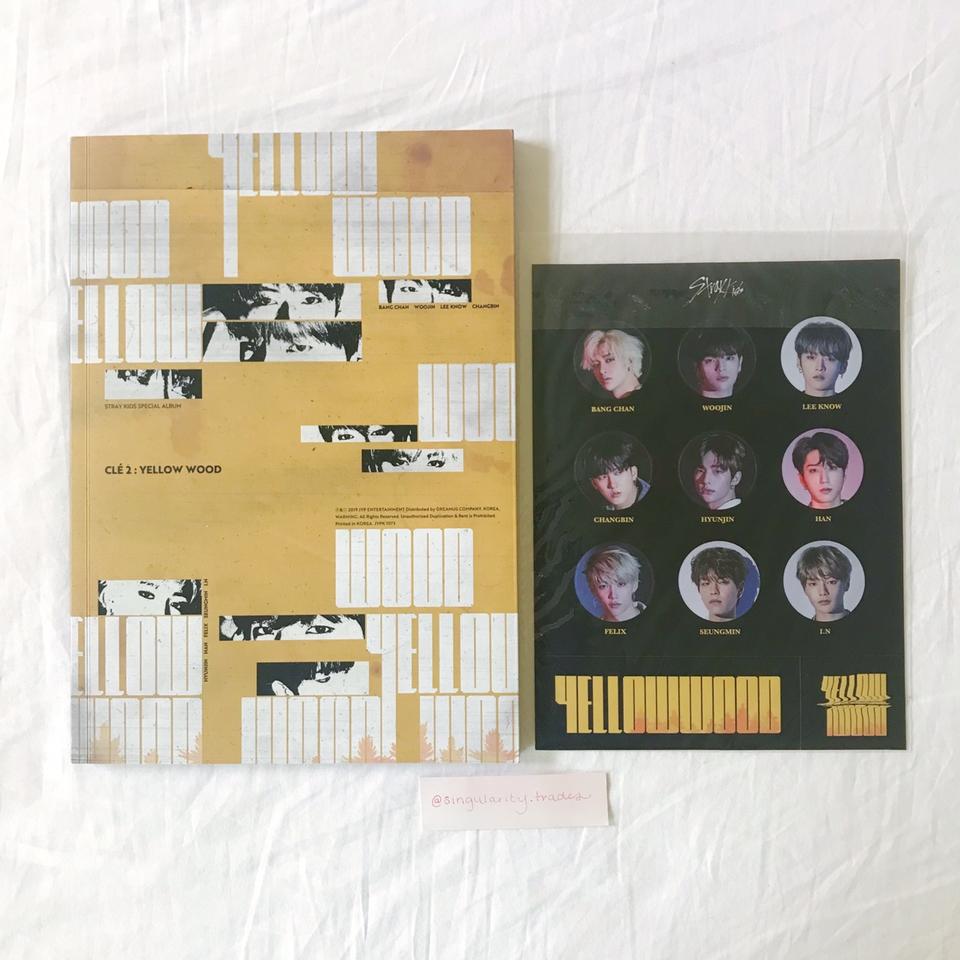 stray kids チャンビン　台湾　トレカ　yellow wood straykids yellow wood 台湾 チャンビン トレカ - メルカリ