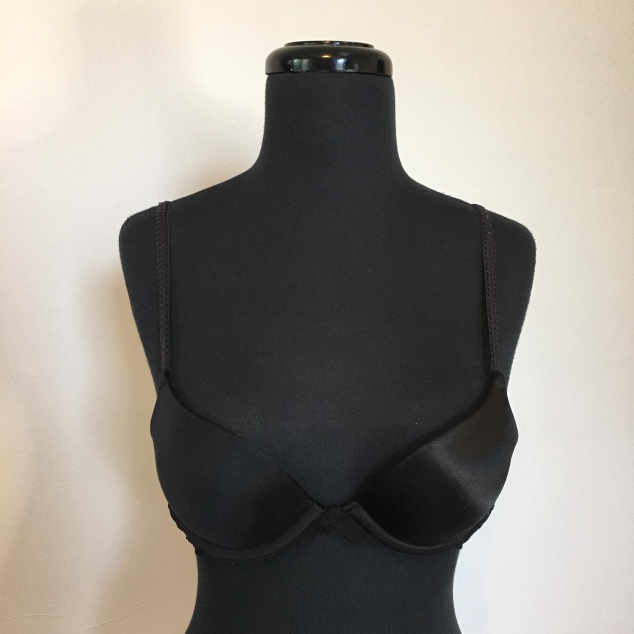 Hanes Black Push Up Bra, 36A Cute push up bra from... - Depop