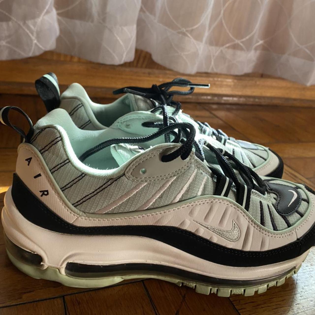 Pistachio Nike women s Air Max 98 in a size 7.5 Depop