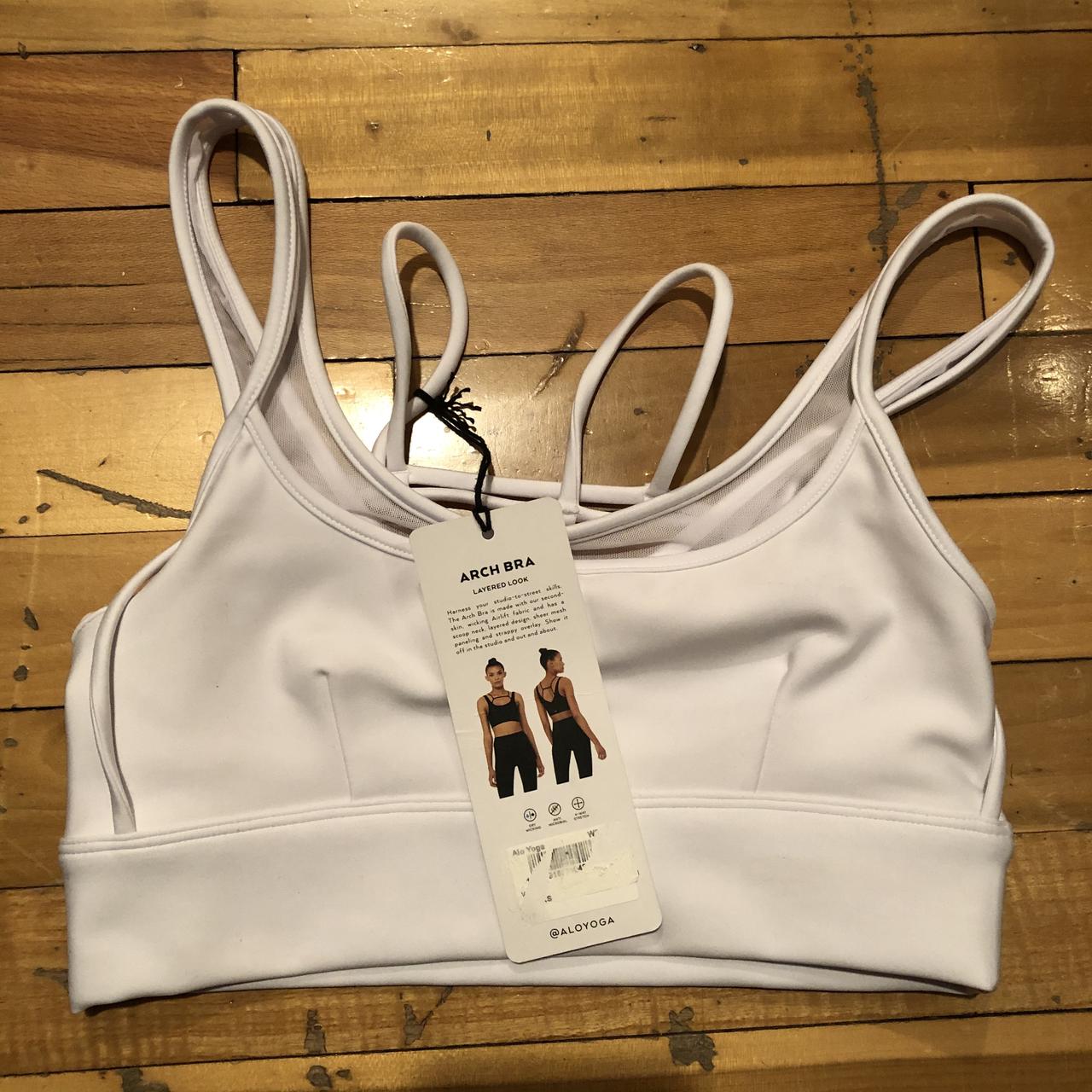 alo yoga bra, new with tags , retail $72, size