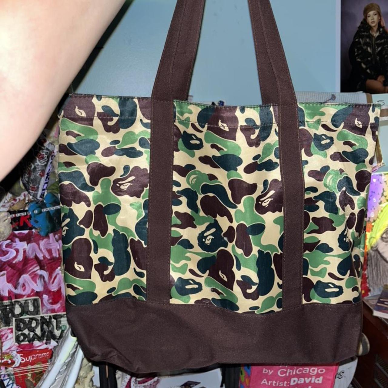 Bape small duffel bag green camo✓ All items on my - Depop