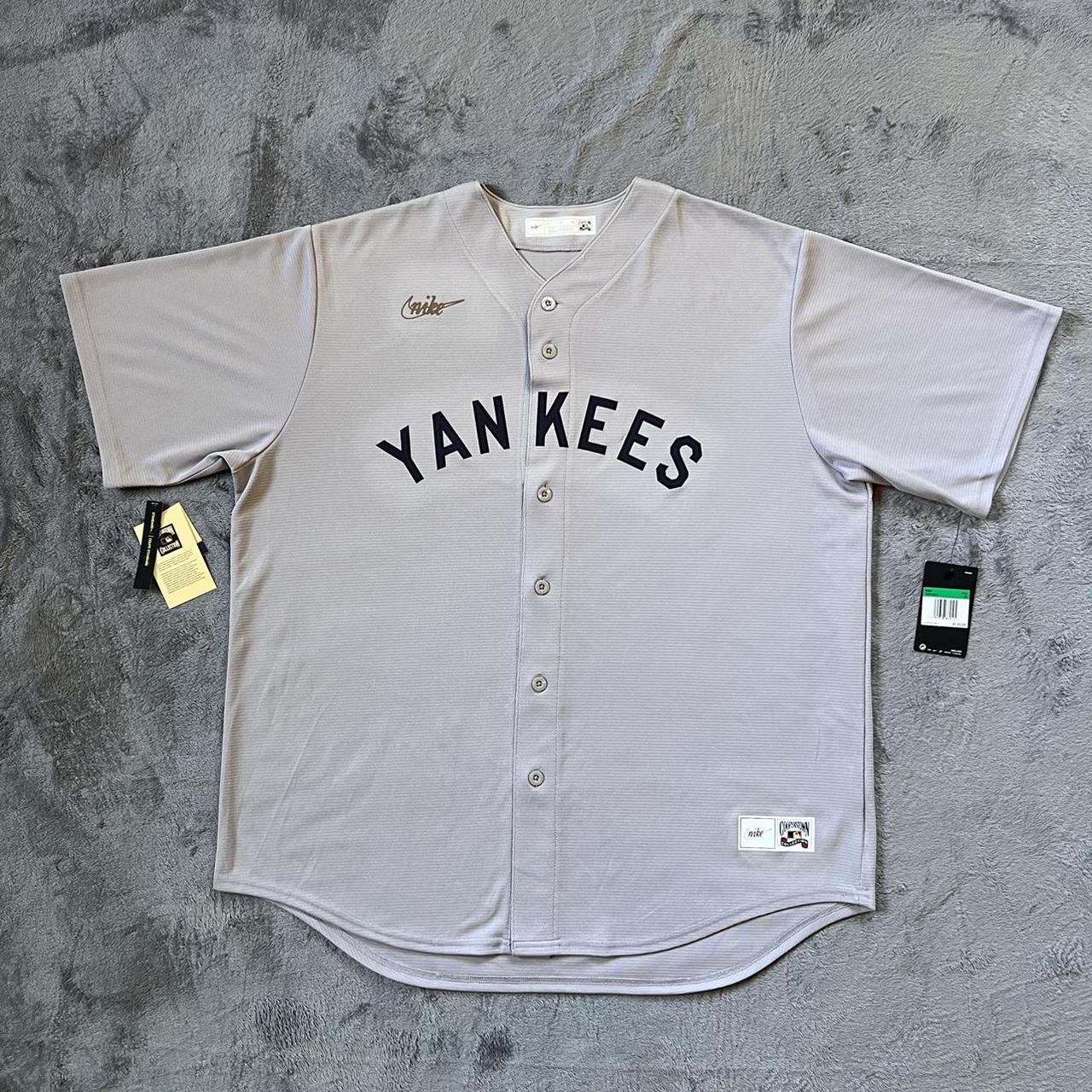 Men's New York Yankees Mickey Mantle Majestic Navy/White