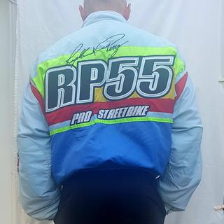 RP55 JEANS CO street bike jacket Size: XL Amazing... - Depop