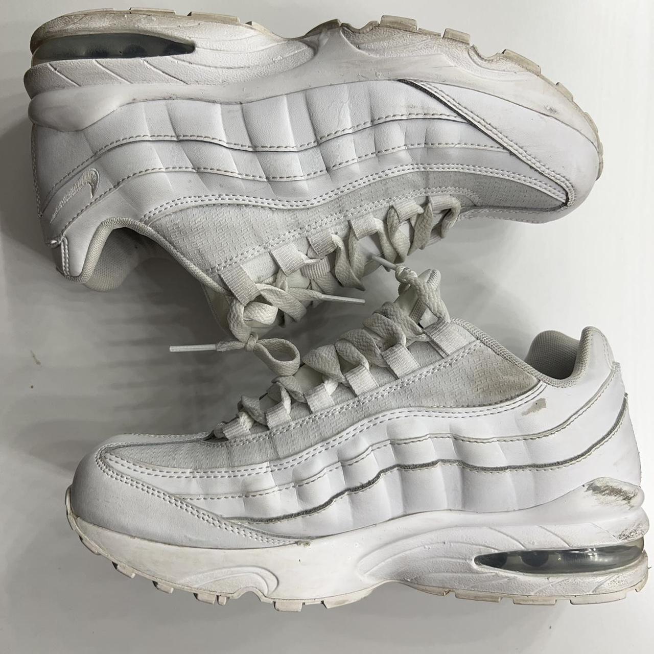 all white 95s