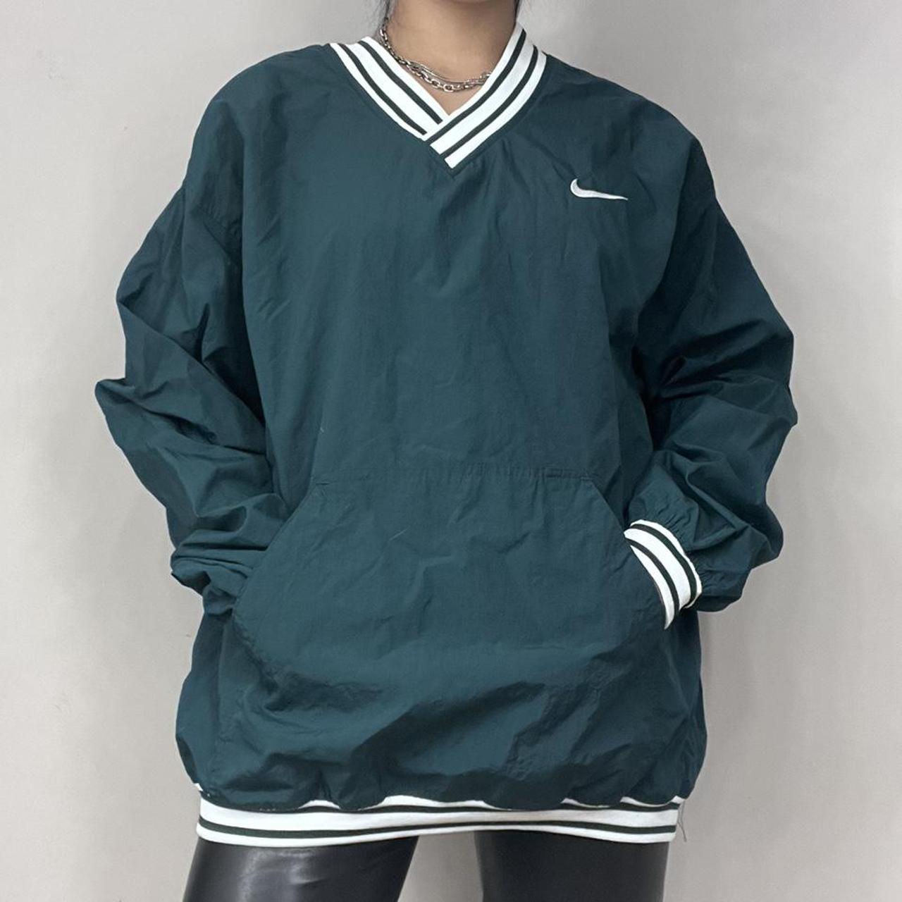 nike v neck windbreaker