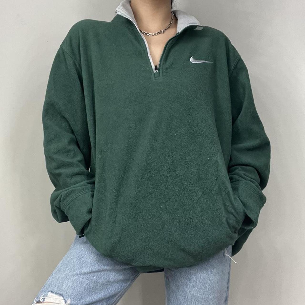 nike oversized quarter zip