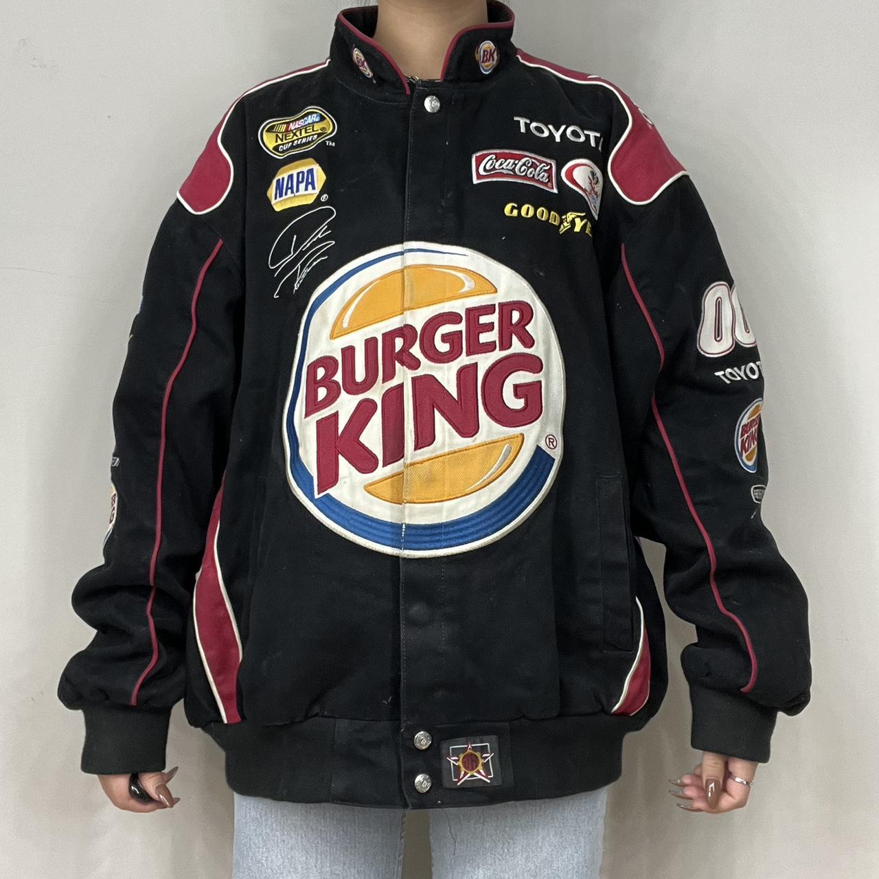 Vintage Oversized authentic burger king nascar | Depop