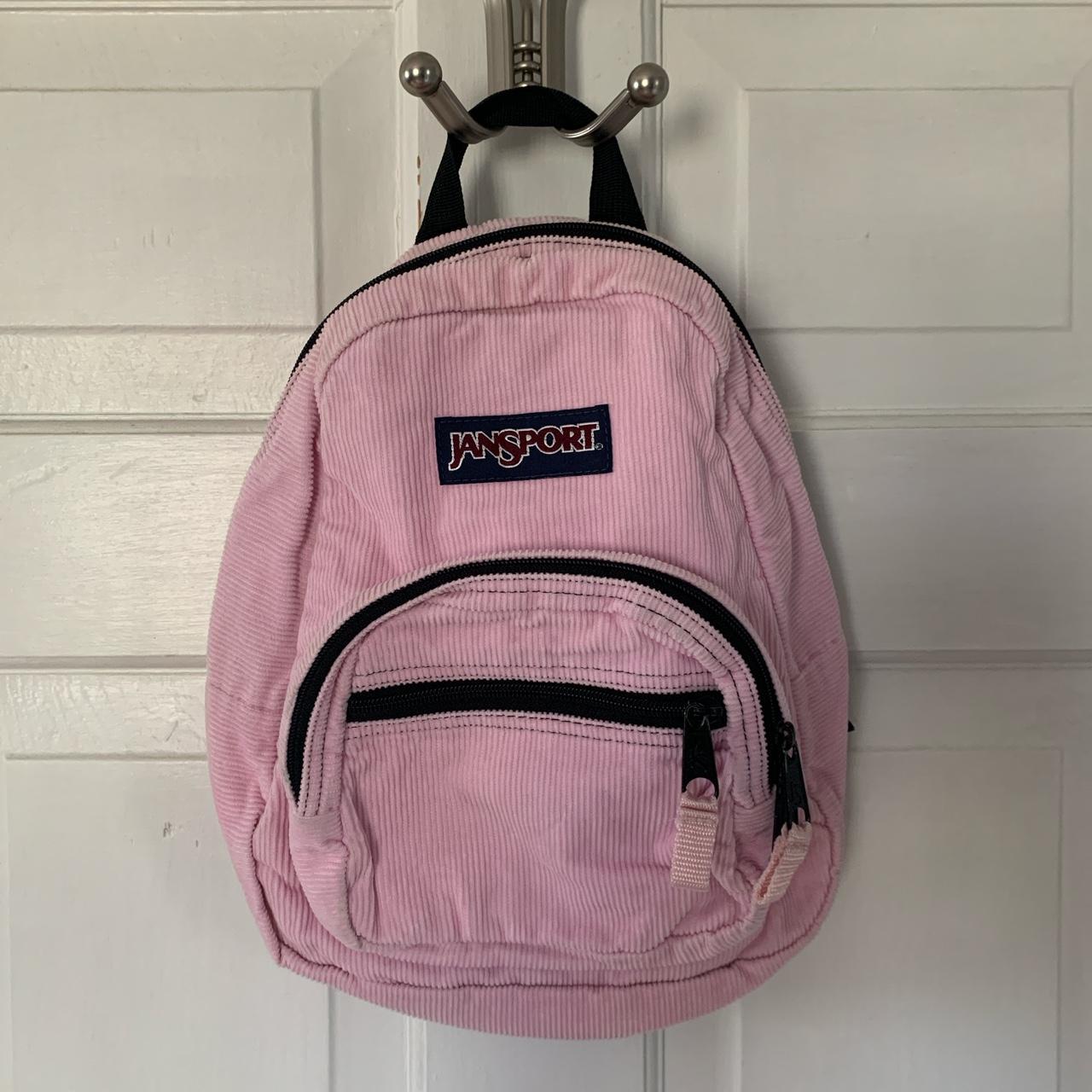 jansport mini backpack corduroy