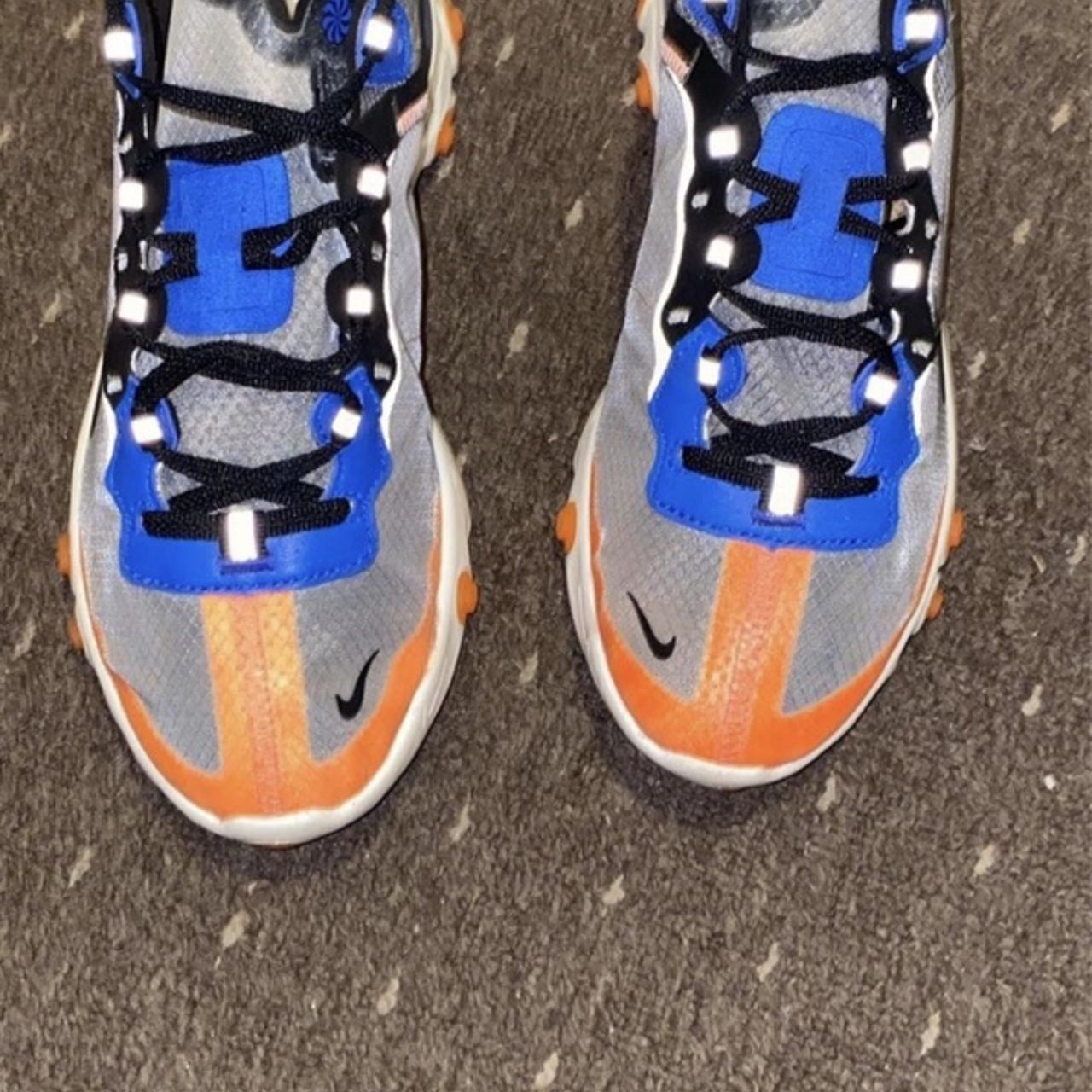 nike react 87 thunder blue