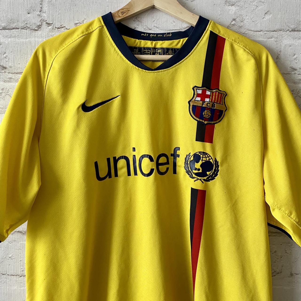 Retro Nike FC Barcelona 08-09 Away Kit ⚽️ Size: | Depop