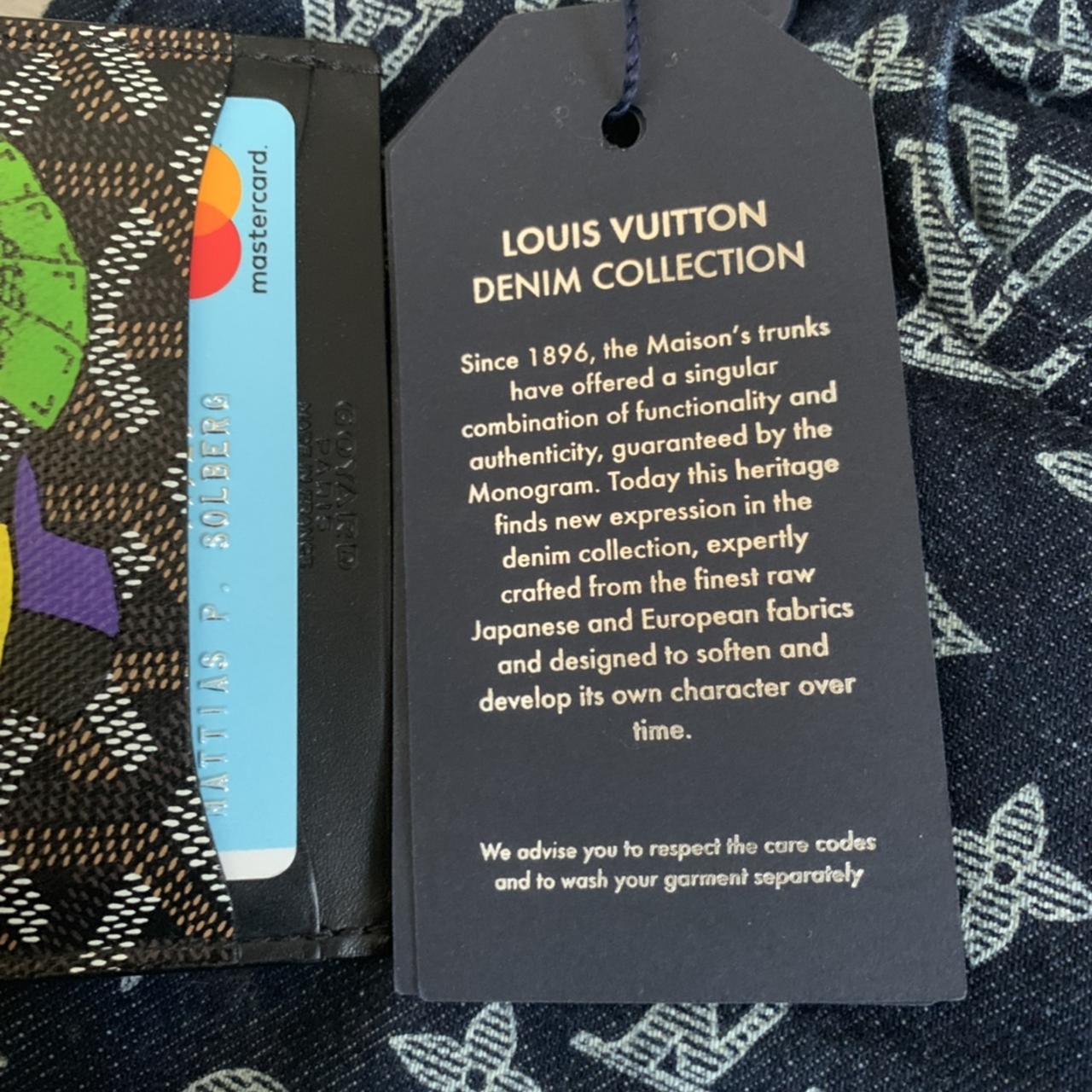 Supreme Louis Vuitton Lv Nylon track pants Brand - Depop