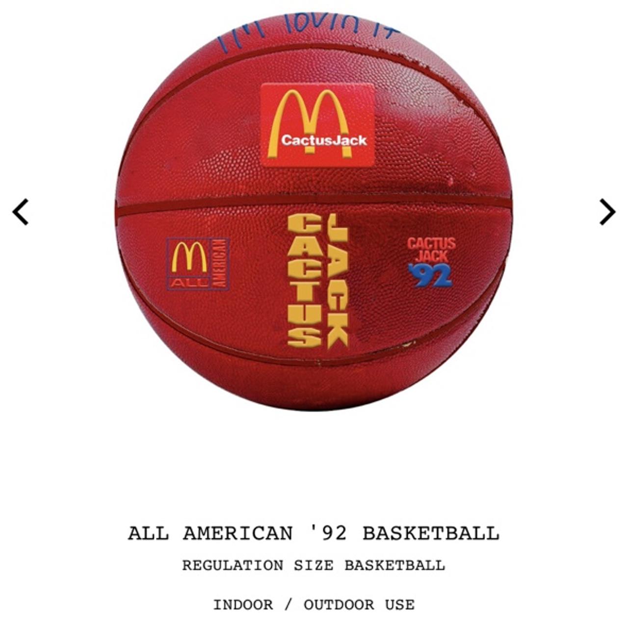 Travis Scott X Mcdonald's Basketball '92 Travis - Depop