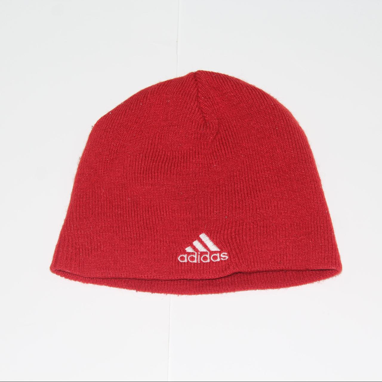 red adidas beanie hat