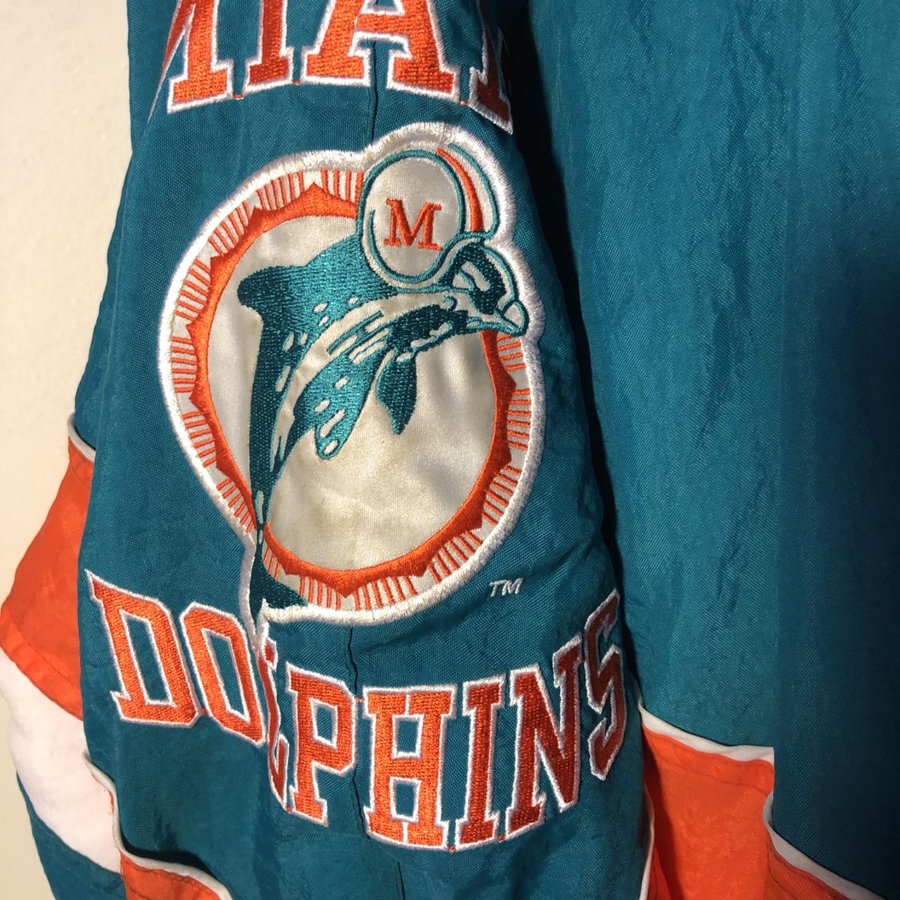 Miami Dolphins Starters Jacket NFL Pro Line Official - Depop